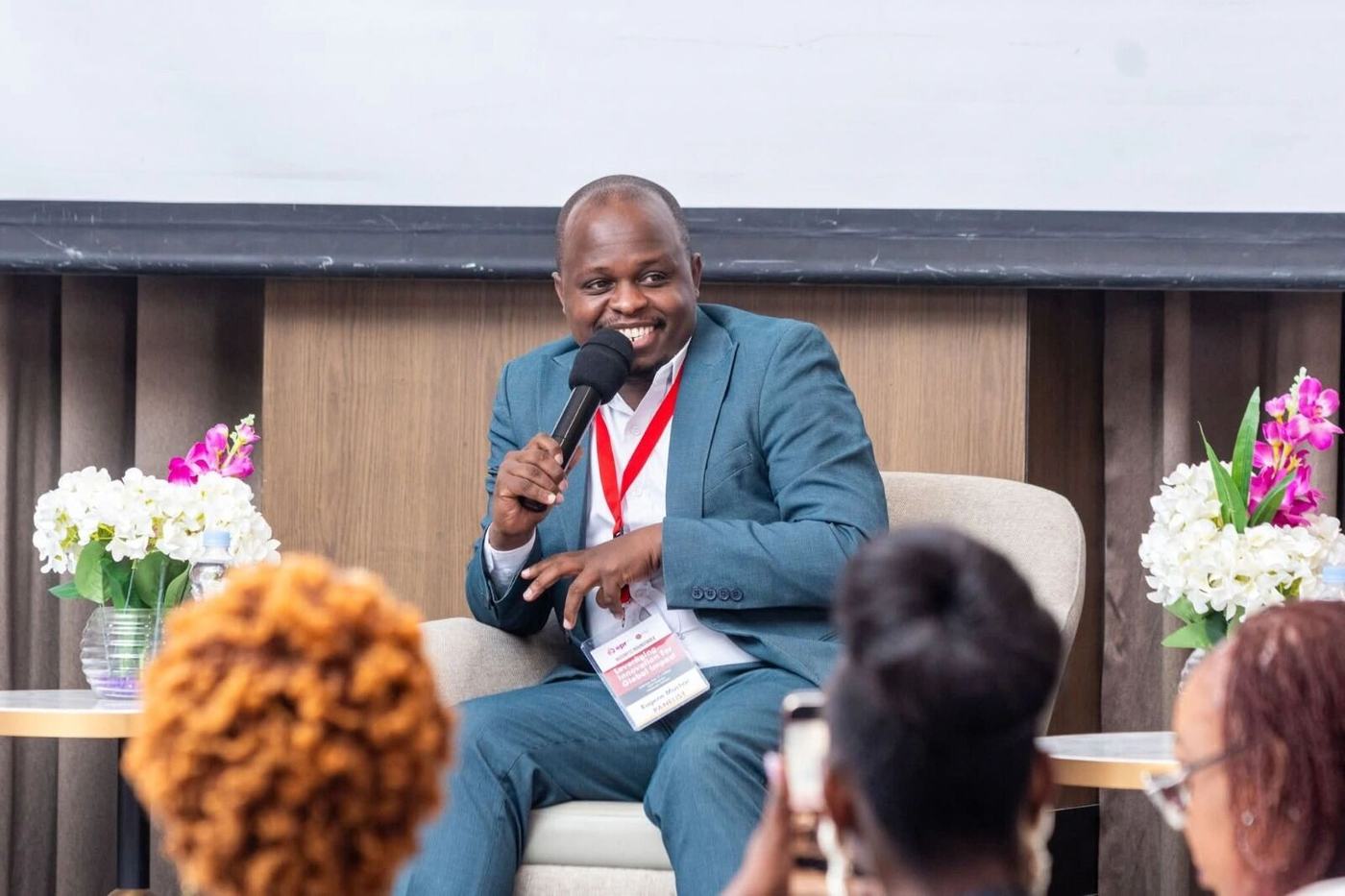 Eugene Muchai at a recent engagement