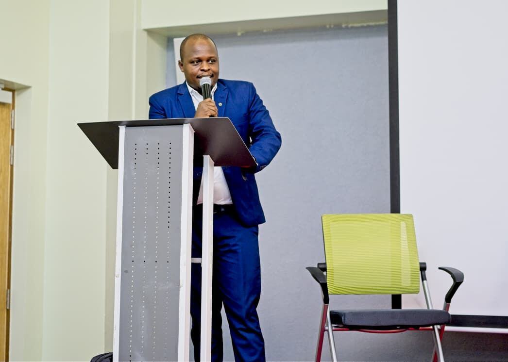 Eugene Muchai at a recent engagement