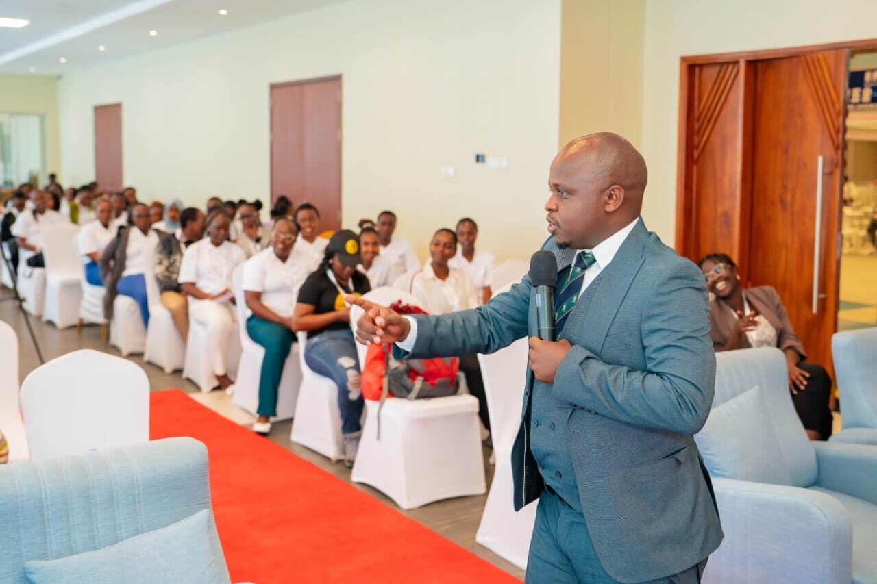 Eugene Muchai at a recent engagement